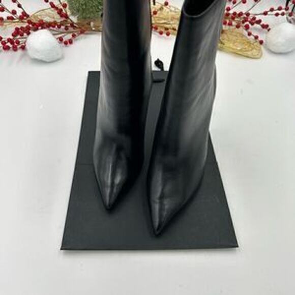 Women’s Schutz black soft leather ankle boots size 40 made in Brazil - Picture 6 of 13